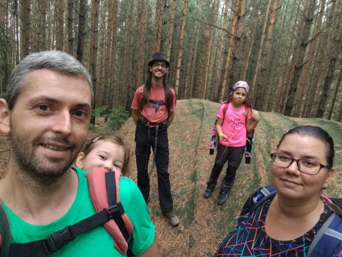 Účastníci výletu 2. 9. 2018 Moravské kartografické centrum a chátrající bývalé lázně