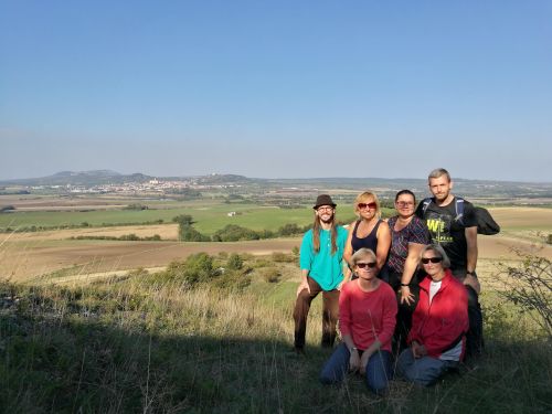 Účastníci výletu 28. 9. 2018 Rakousko dávné, výhledy současné